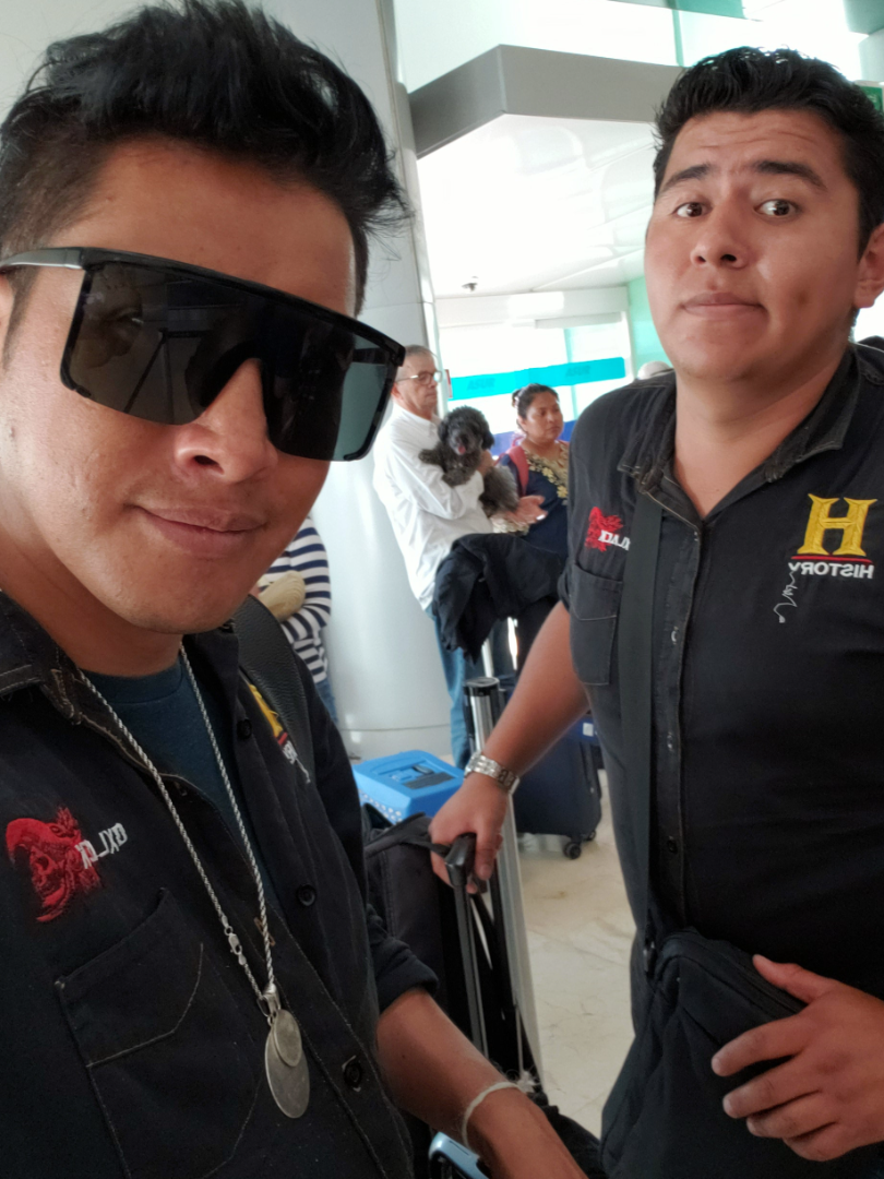 listos para nuestro viaje por bolivia 